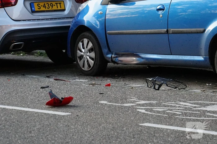Grote schade na aanrijding met motorrijder