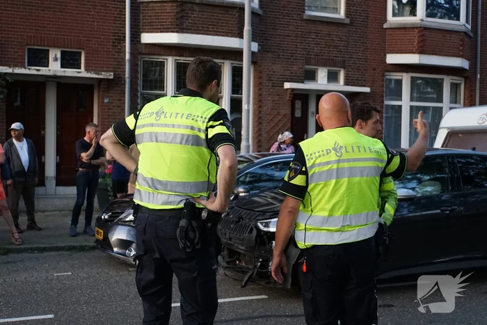 Grote schade na aanrijding met motorrijder
