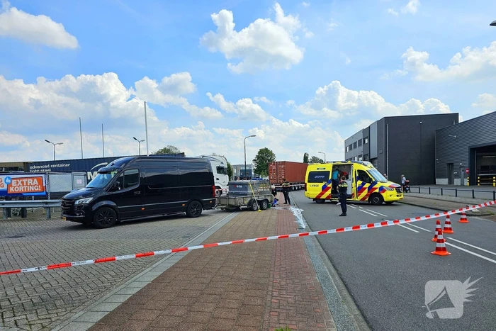 Scooterrijder gewond bij verkeersongeval
