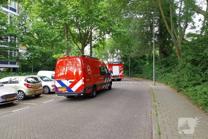 Brandweer onderzoekt gaslucht in woning