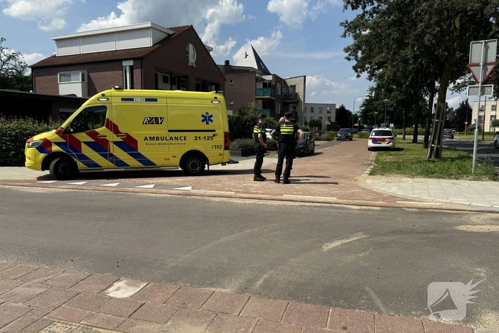 Wielrenner komt hard ten val, traumateam opgeroepen
