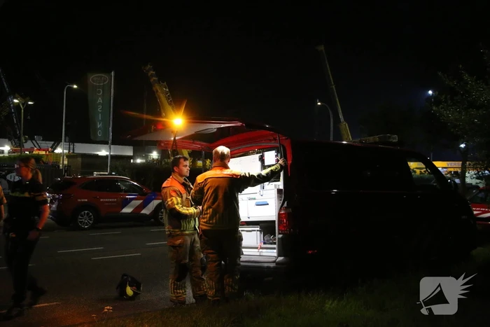 Schuur verwoest door uitslaande brand
