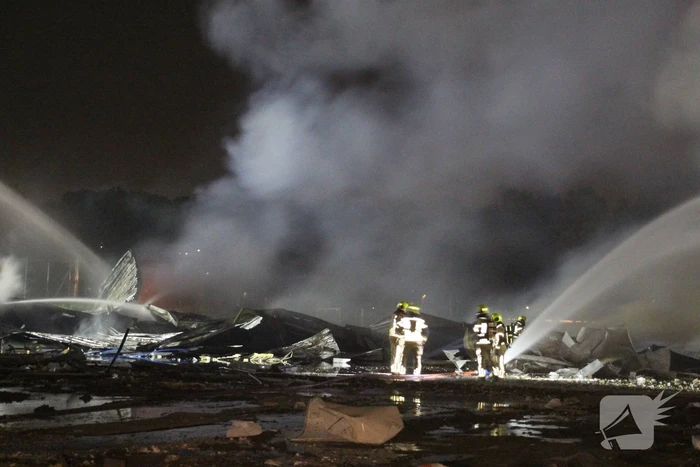 Schuur verwoest door uitslaande brand