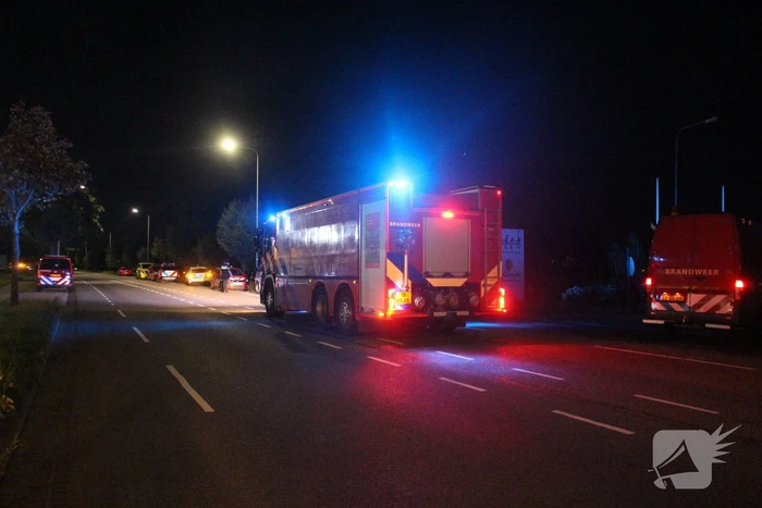 Schuur verwoest door uitslaande brand