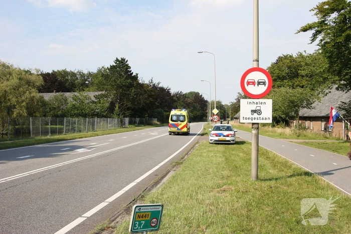 Fietser zwaargewond na ongeval