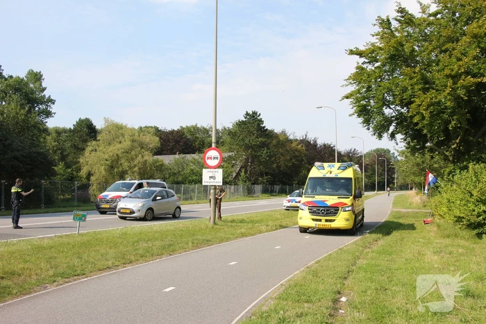 Fietser zwaargewond na ongeval
