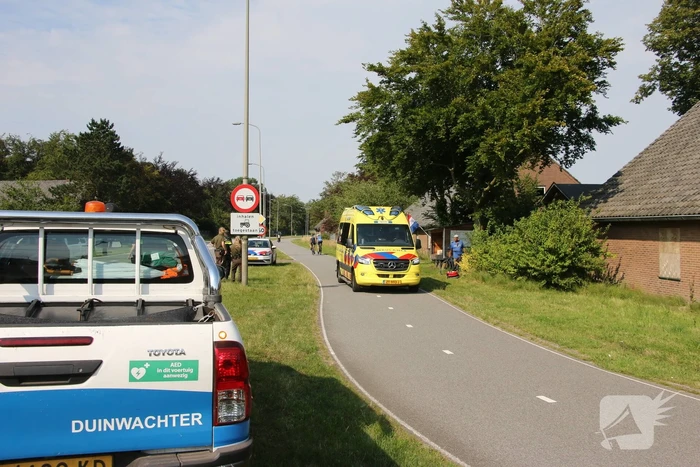 Fietser zwaargewond na ongeval