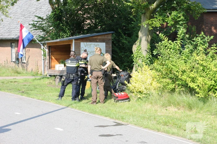 Fietser zwaargewond na ongeval