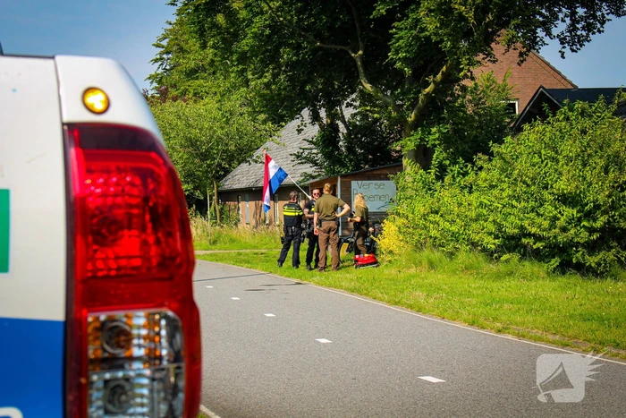 Fietser zwaargewond na ongeval