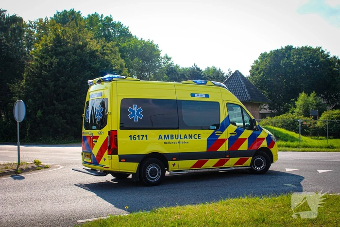 Fietser zwaargewond na ongeval