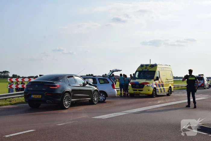 ongeval delingsdijk - n653 kerkwerve