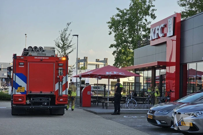KFC ontruimd na koolmonoxide lekkage