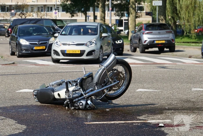 Motorrijder gewond na ongeval met auto