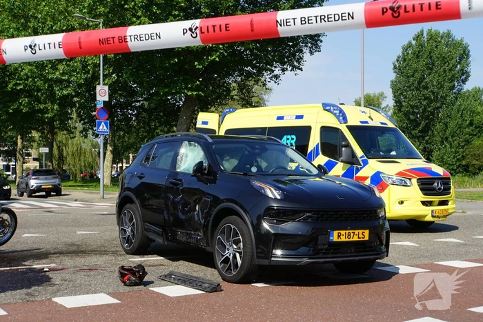 Motorrijder gewond na ongeval met auto