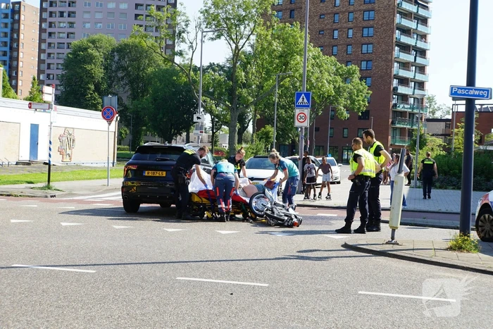 Motorrijder gewond na ongeval met auto