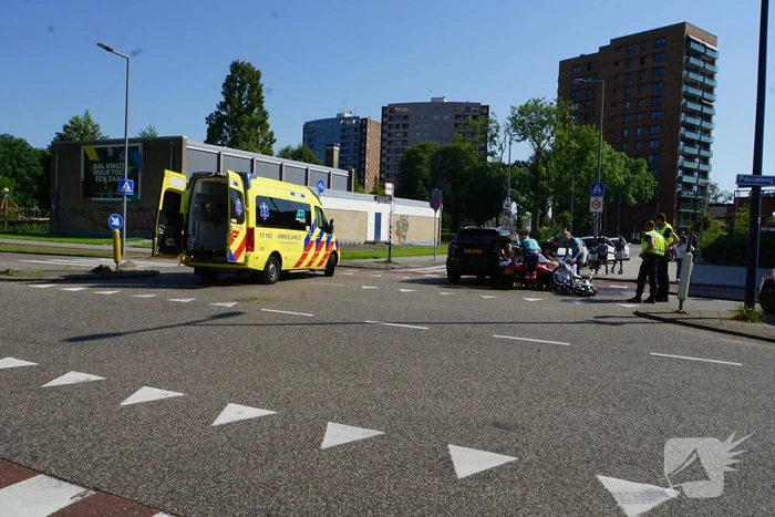 Motorrijder gewond na ongeval met auto