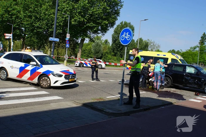 Motorrijder gewond na ongeval met auto