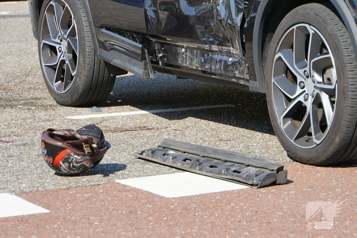 Motorrijder gewond na ongeval met auto