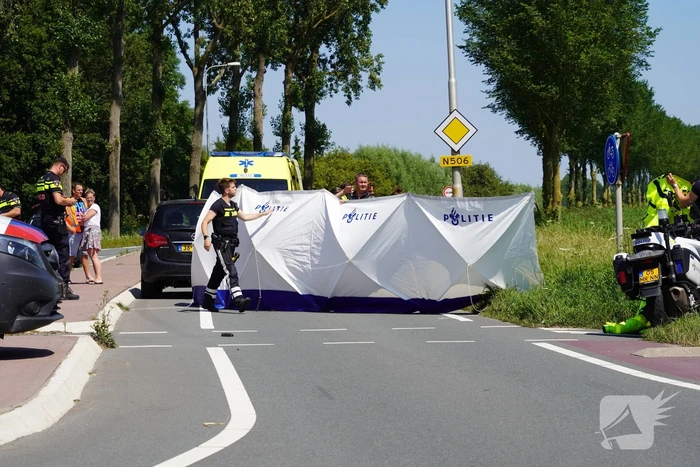 86-jarige fietser overleden bij aanrijding