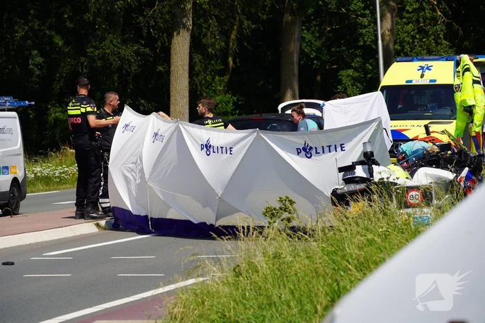 86-jarige fietser overleden bij aanrijding