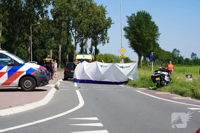 86-jarige fietser overleden bij aanrijding