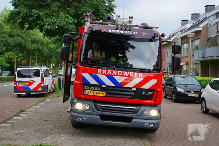Vergeten pan op kooktoestel veroorzaakt rook in woning