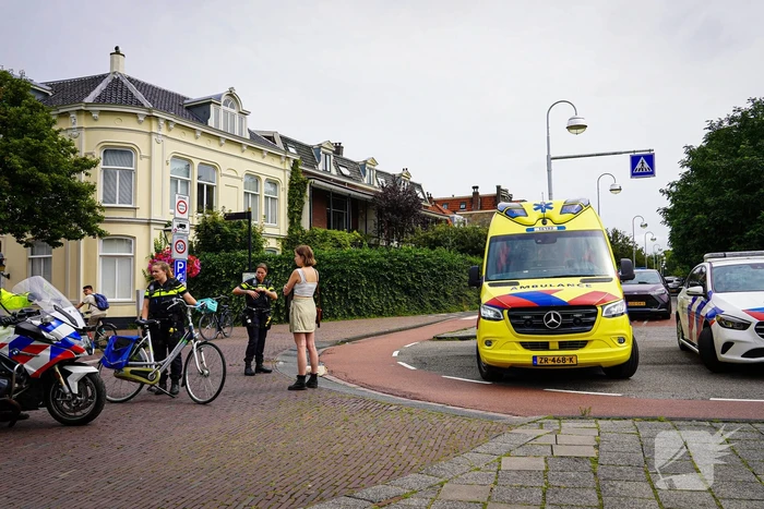 Fietser onderuit door slecht wegdek