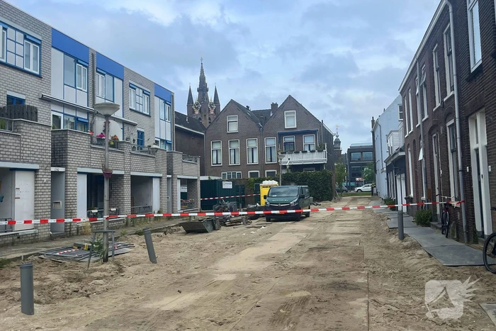 Politie zet straat af vanwege gaslek