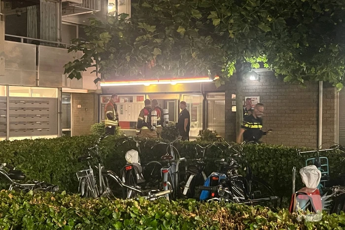 Woning vol rook nadat bewoner in slaap valt
