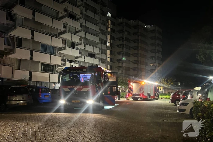 Woning vol rook nadat bewoner in slaap valt