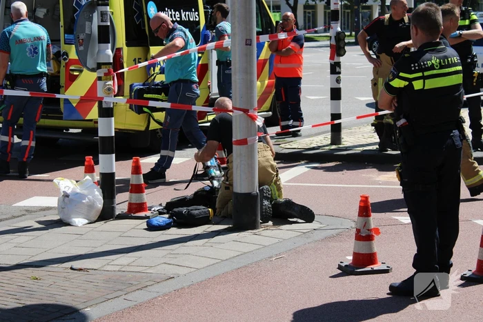 Hulpdiensten groots ingezet waaronder een traumateam
