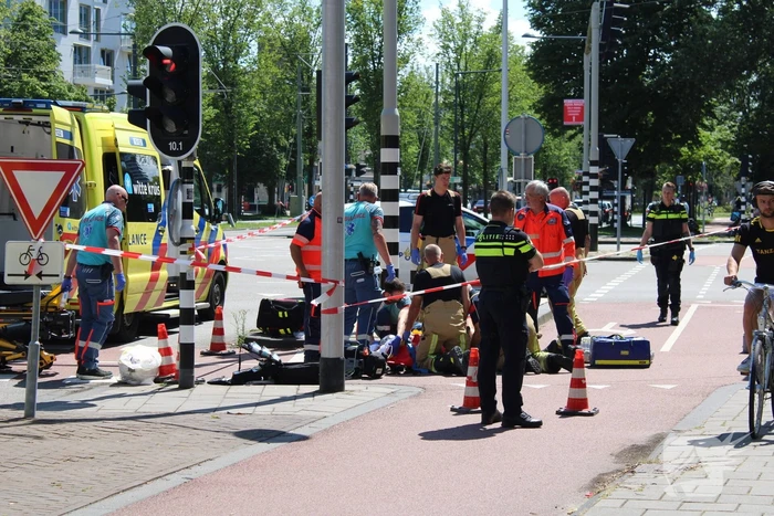 Hulpdiensten groots ingezet waaronder een traumateam