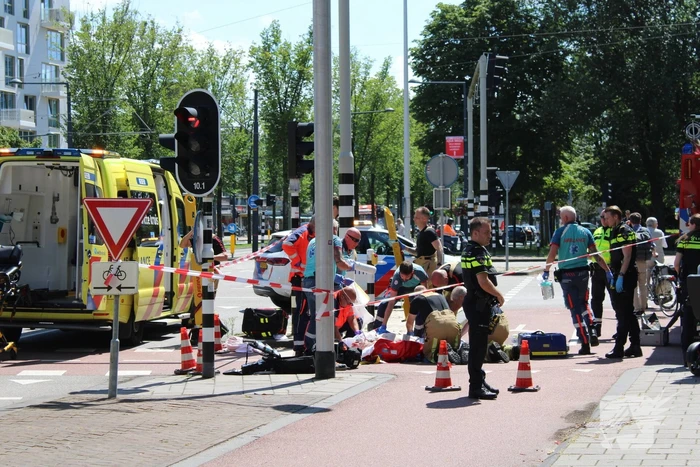 Hulpdiensten groots ingezet waaronder een traumateam