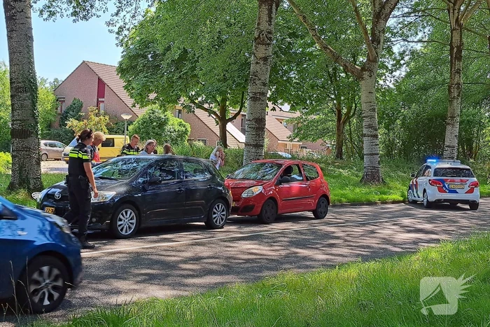 Drie voertuigen betrokken bij kop-staartbotsing