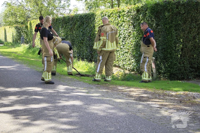 Vuurtje stoken zorgt voor rookontwikkeling