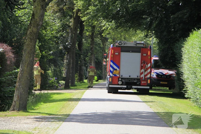 Vuurtje stoken zorgt voor rookontwikkeling