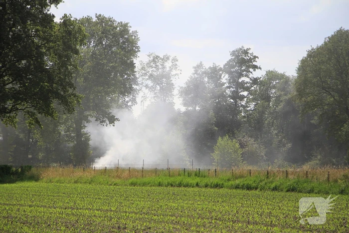 Vuurtje stoken zorgt voor rookontwikkeling