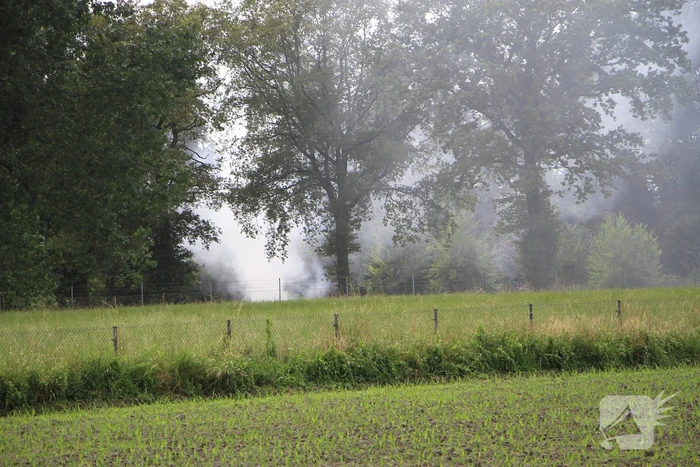 Vuurtje stoken zorgt voor rookontwikkeling