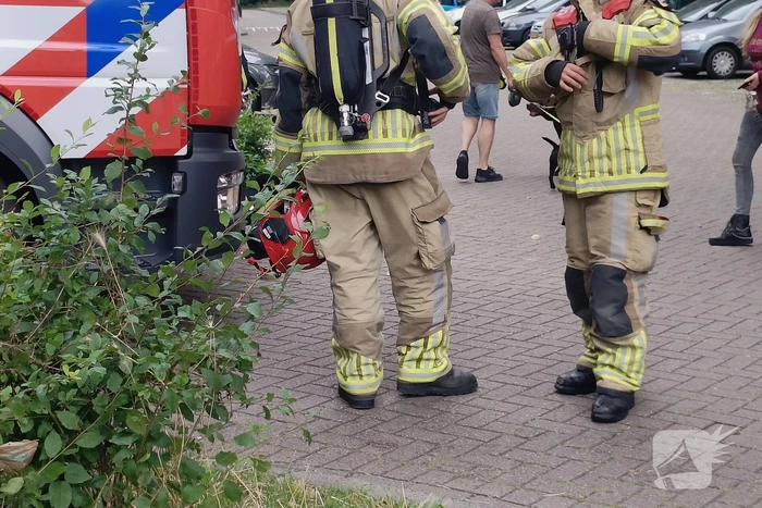Brandweer ingezet voor brand op balkon