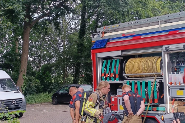 Brandweer ingezet voor brand op balkon