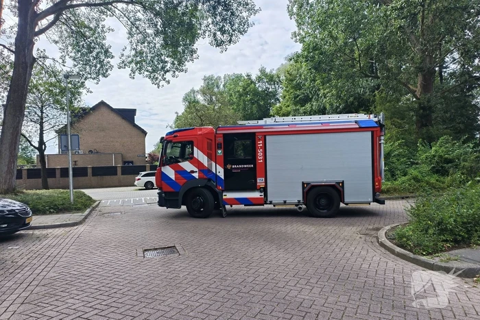 Brandweer ingezet voor brand op balkon