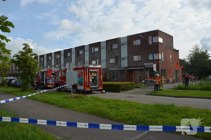 Forse rookontwikkeling bij woningbrand