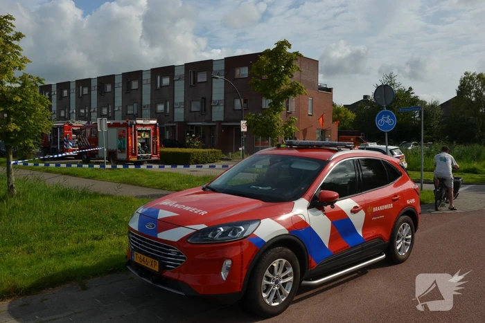 Forse rookontwikkeling bij woningbrand