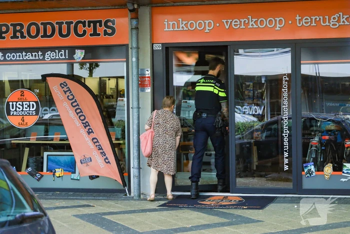 Weer een overval op winkel Used Products