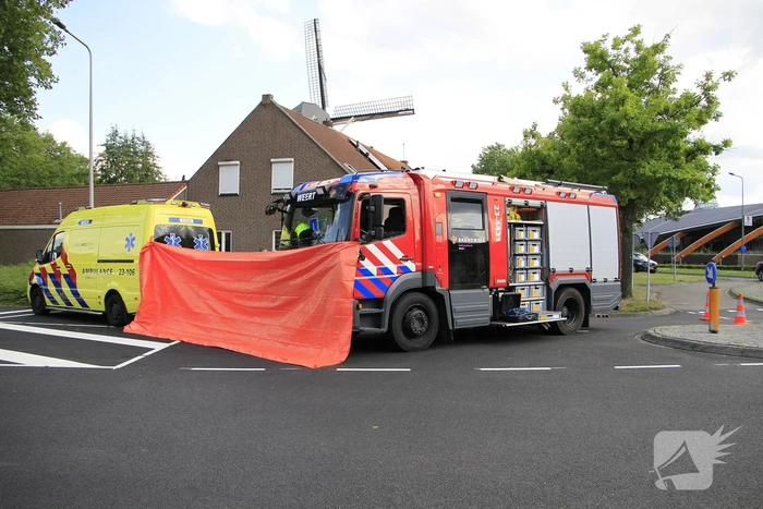 Hulpdiensten ingezet voor gewond aangetroffen persoon