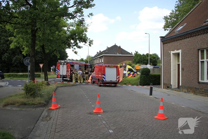 Hulpdiensten ingezet voor gewond aangetroffen persoon