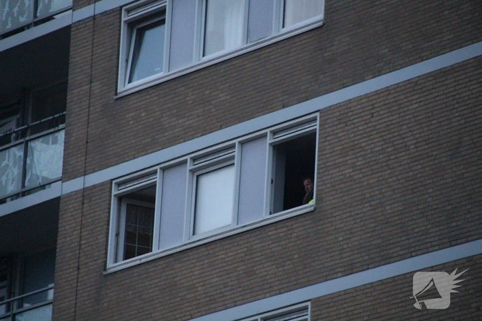 Grote politieinzet bij appartementencomplex