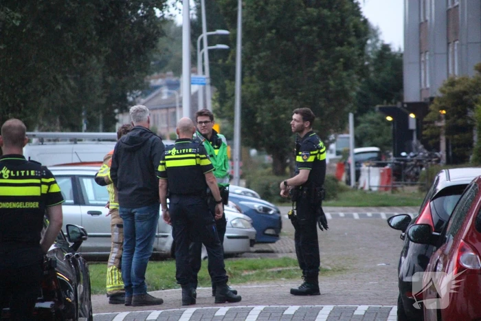 Grote politieinzet bij appartementencomplex