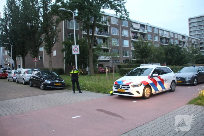 Grote politieinzet bij appartementencomplex