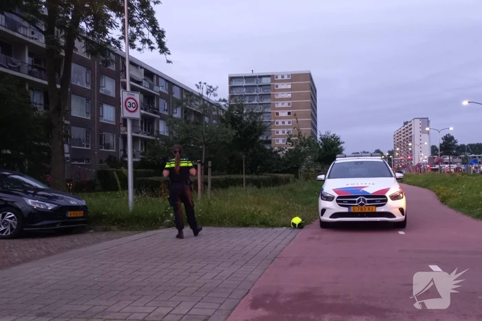 Grote politieinzet bij appartementencomplex